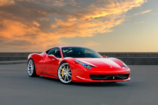 Vehicle with ceramic coating applied